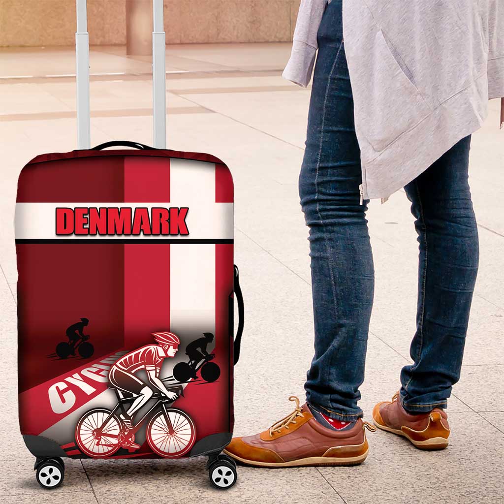 Denmark Cycling Luggage Cover Sporty Style Red DT05