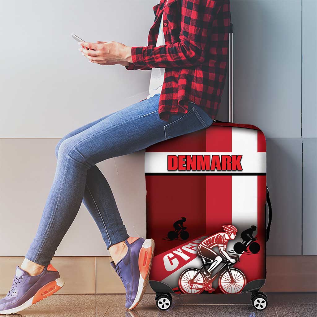 Denmark Cycling Luggage Cover Sporty Style Red DT05