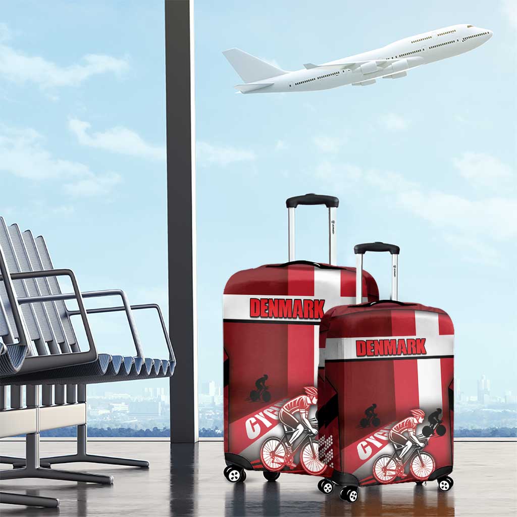 Denmark Cycling Luggage Cover Sporty Style Red DT05