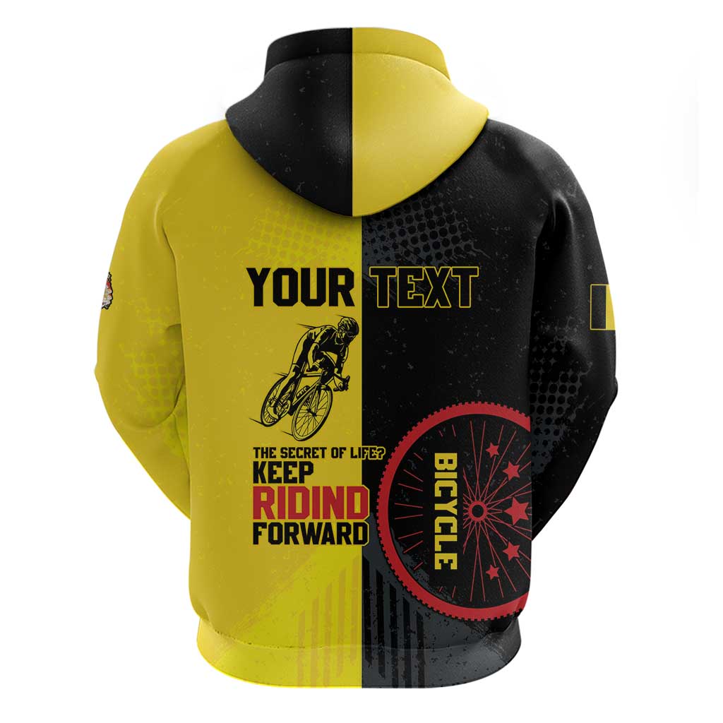 Personalized Belgium Cycling Hoodie Just Enjoy The Ride DT05