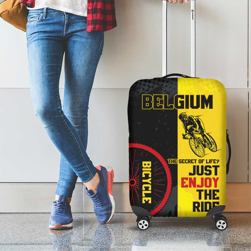 Belgium Cycling Luggage Cover Just Enjoy The Ride DT05