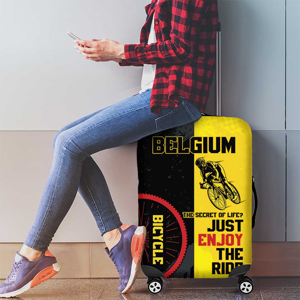Belgium Cycling Luggage Cover Just Enjoy The Ride DT05