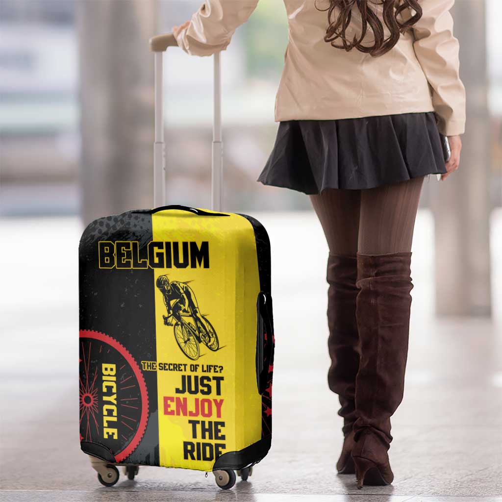 Belgium Cycling Luggage Cover Just Enjoy The Ride DT05
