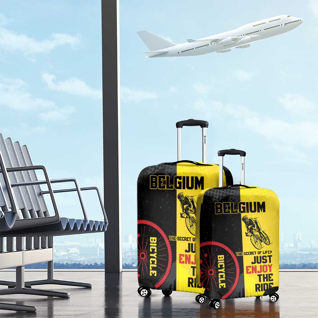 Belgium Cycling Luggage Cover Just Enjoy The Ride DT05