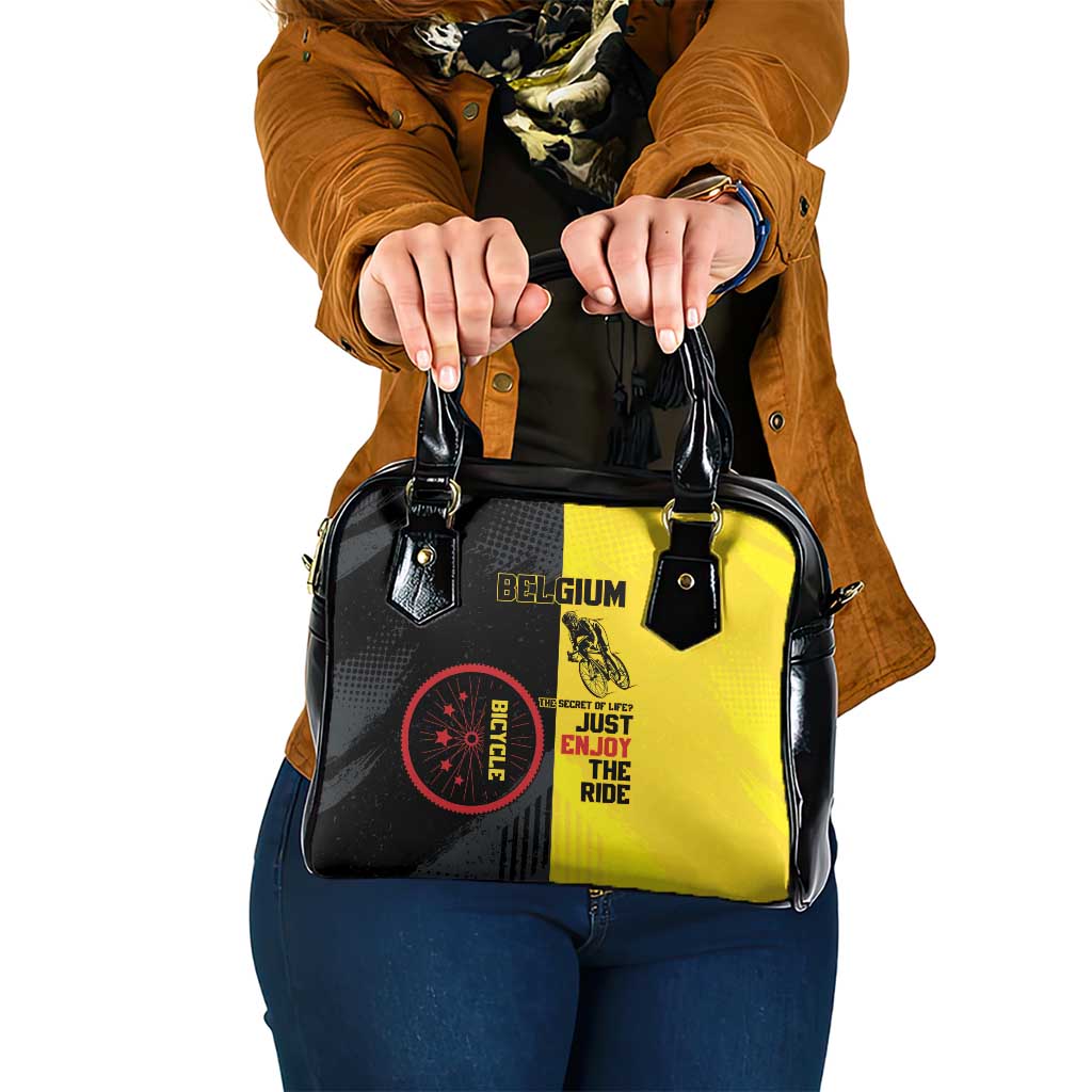 Belgium Cycling Shoulder Handbag Just Enjoy The Ride DT05