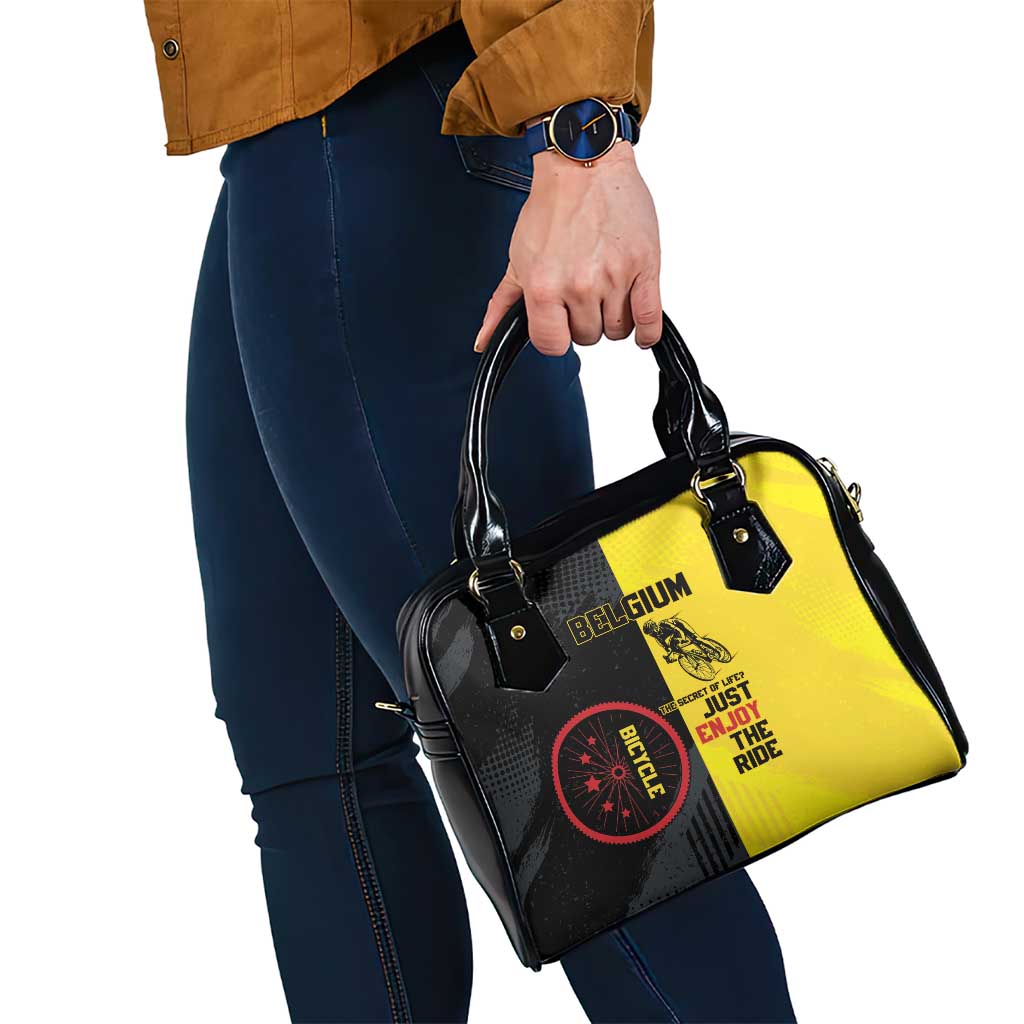 Belgium Cycling Shoulder Handbag Just Enjoy The Ride DT05