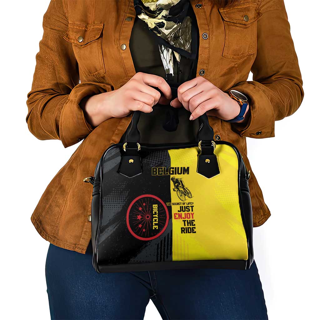 Belgium Cycling Shoulder Handbag Just Enjoy The Ride DT05