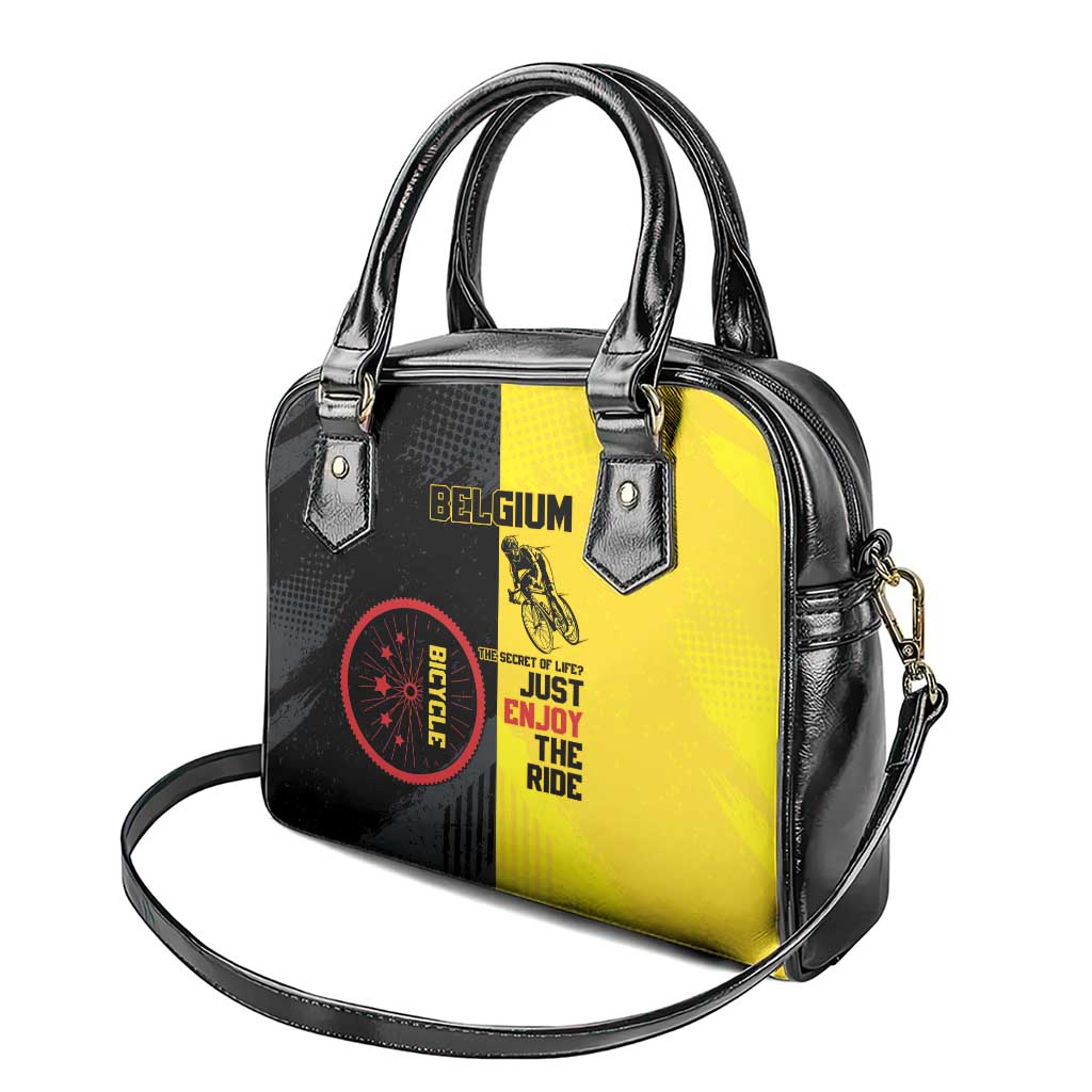 Belgium Cycling Shoulder Handbag Just Enjoy The Ride DT05