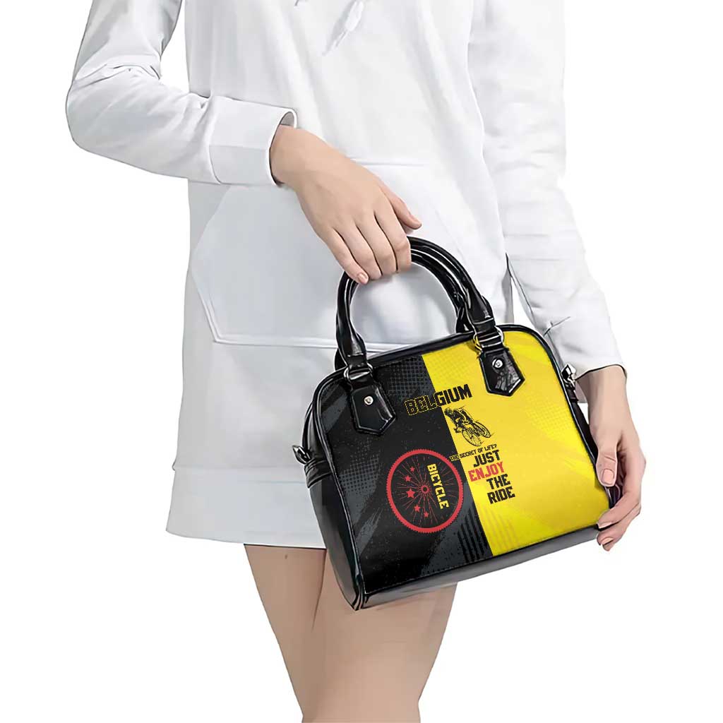 Belgium Cycling Shoulder Handbag Just Enjoy The Ride DT05