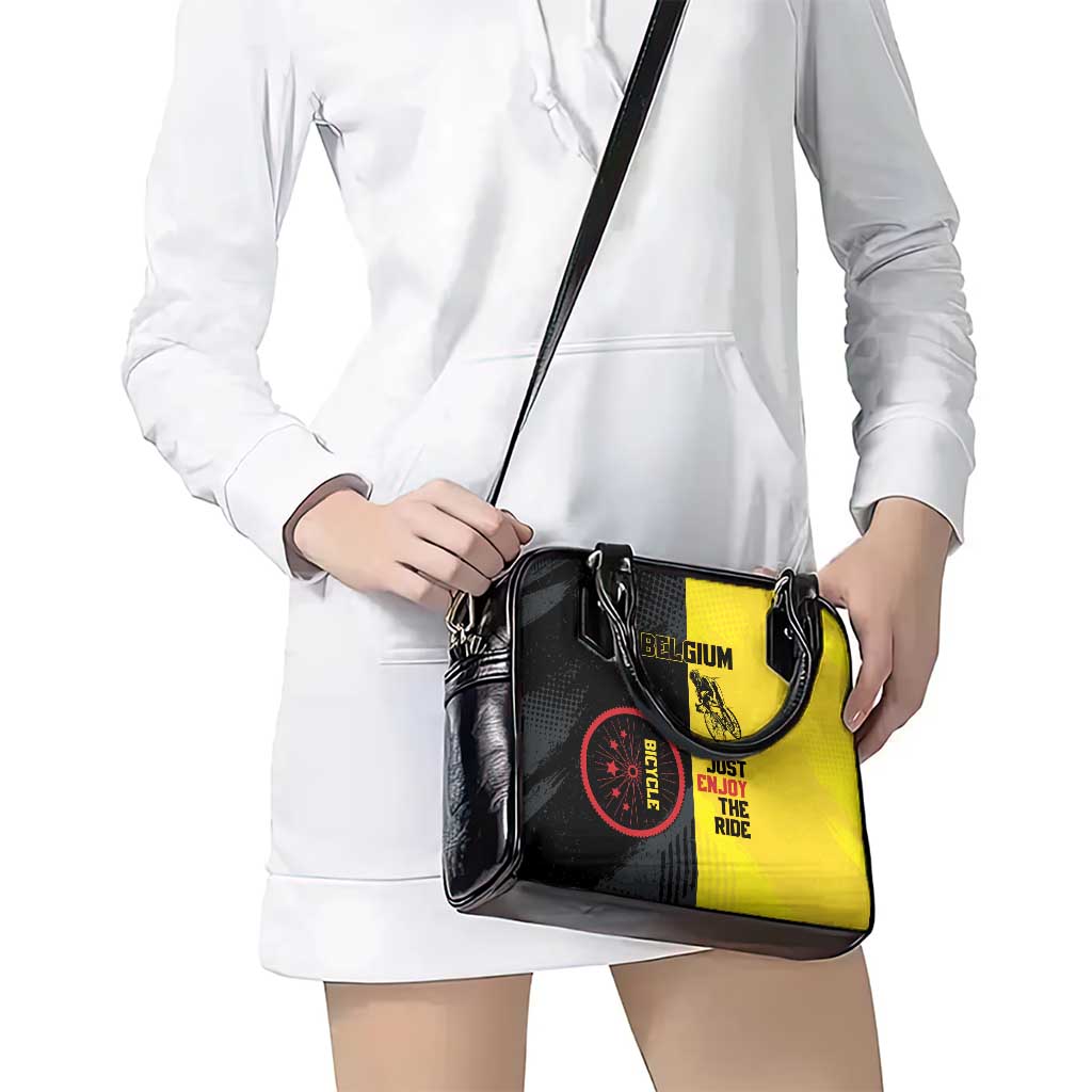 Belgium Cycling Shoulder Handbag Just Enjoy The Ride DT05