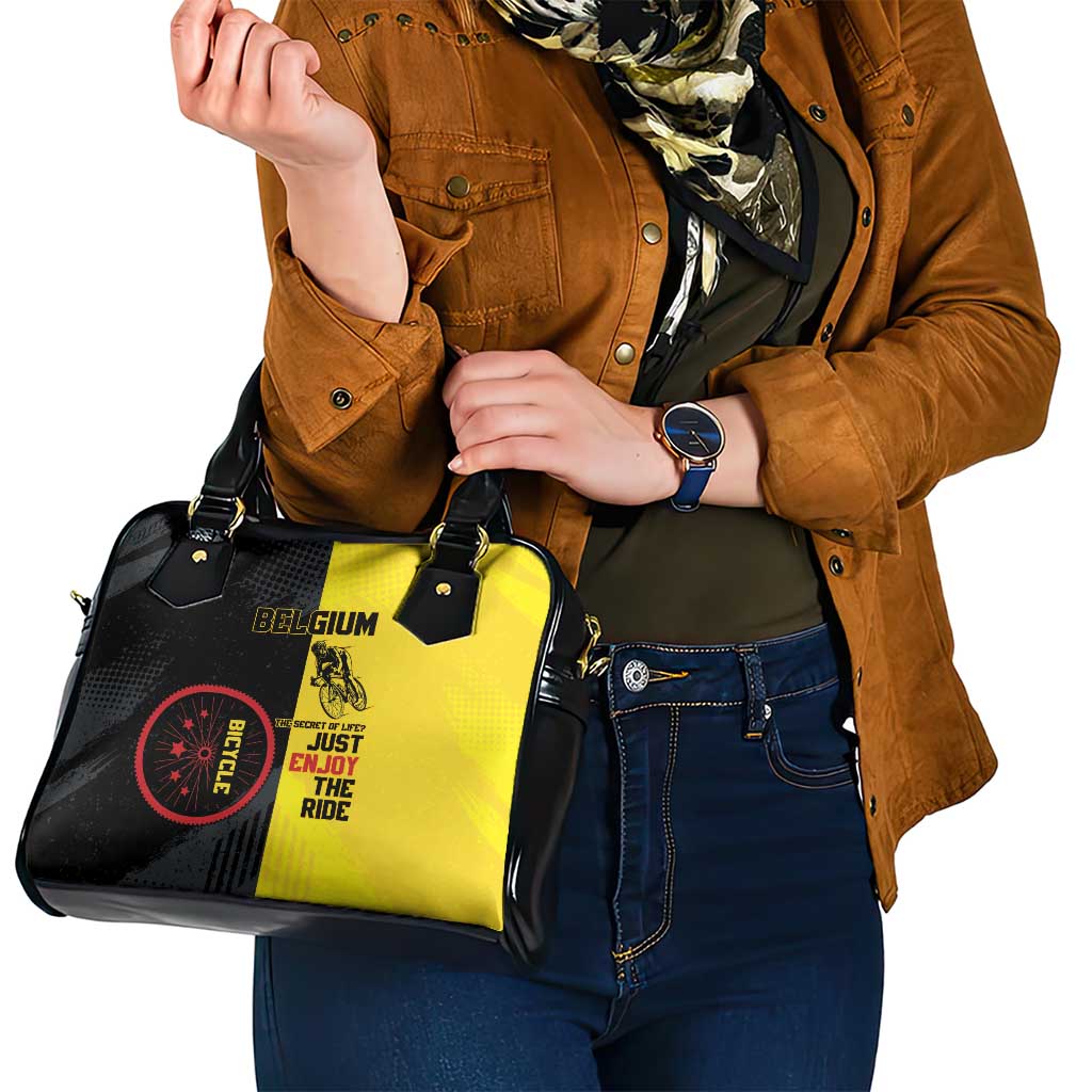 Belgium Cycling Shoulder Handbag Just Enjoy The Ride DT05