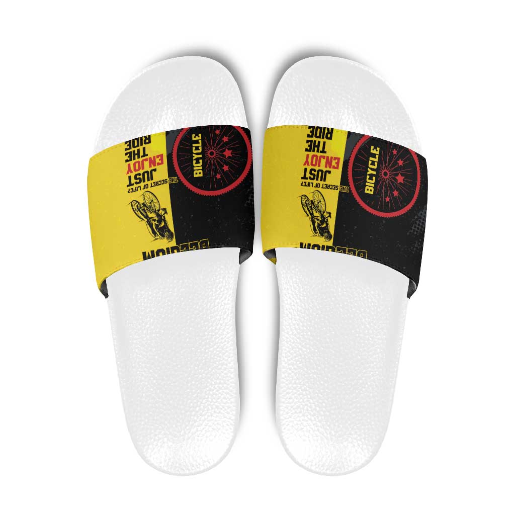 Belgium Cycling Slide Sandals Just Enjoy The Ride DT05