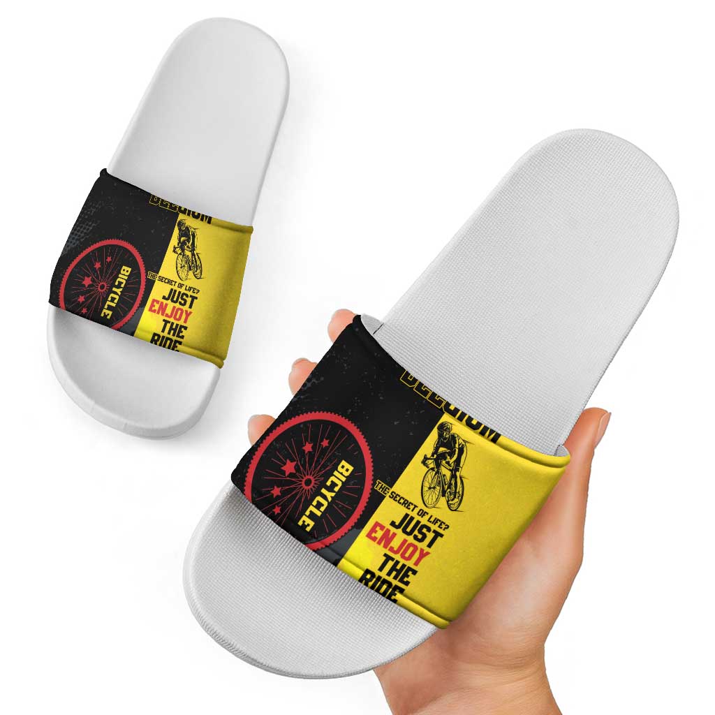 Belgium Cycling Slide Sandals Just Enjoy The Ride DT05