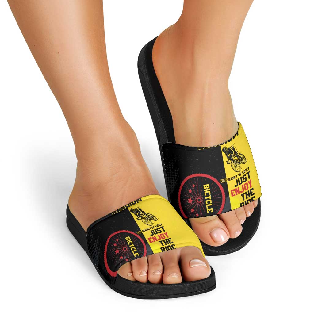 Belgium Cycling Slide Sandals Just Enjoy The Ride DT05