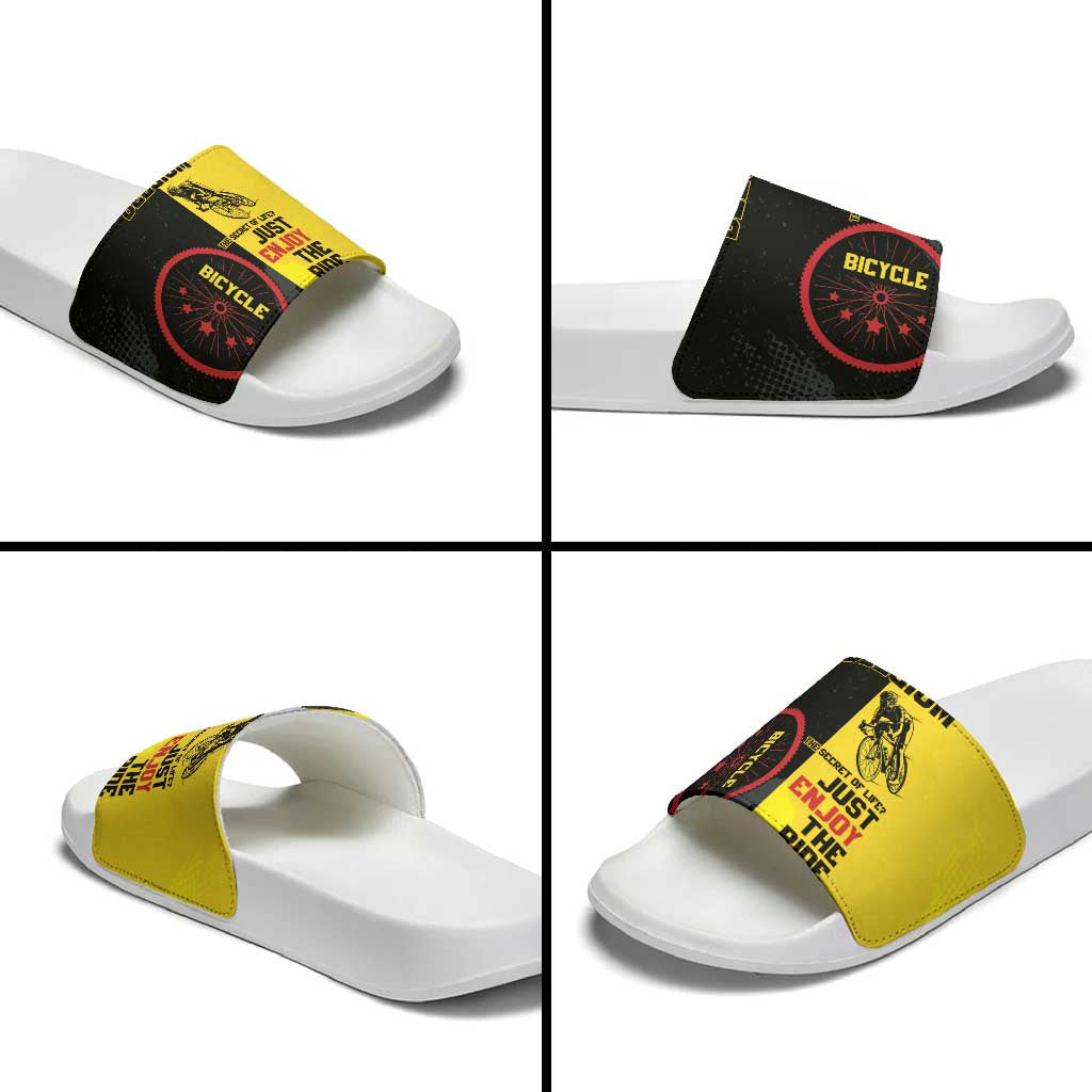 Belgium Cycling Slide Sandals Just Enjoy The Ride DT05