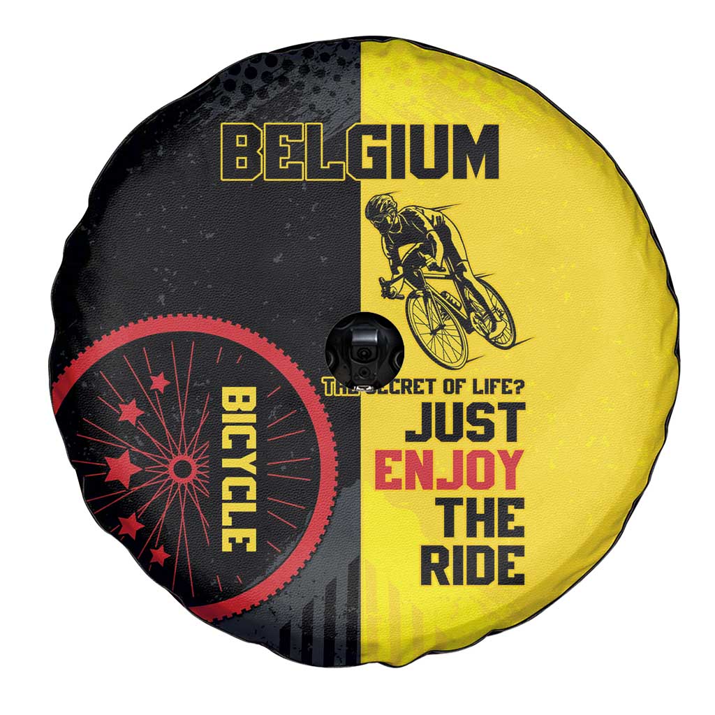 Belgium Cycling Spare Tire Cover Just Enjoy The Ride DT05