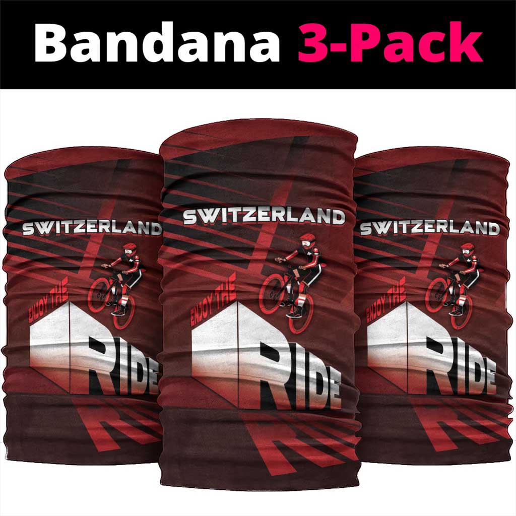 Switzerland Cycling Neck Gaiter Sporty Style DT05