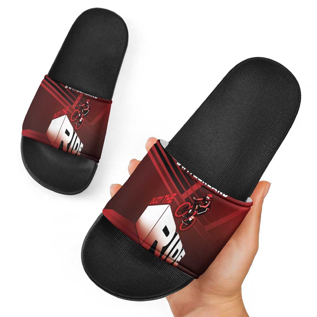 Switzerland Cycling Slide Sandals Sporty Style DT05