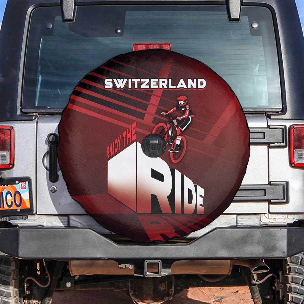 Switzerland Cycling Spare Tire Cover Sporty Style DT05