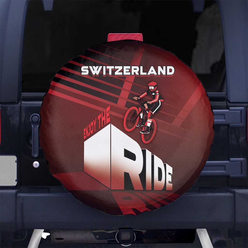 Switzerland Cycling Spare Tire Cover Sporty Style DT05