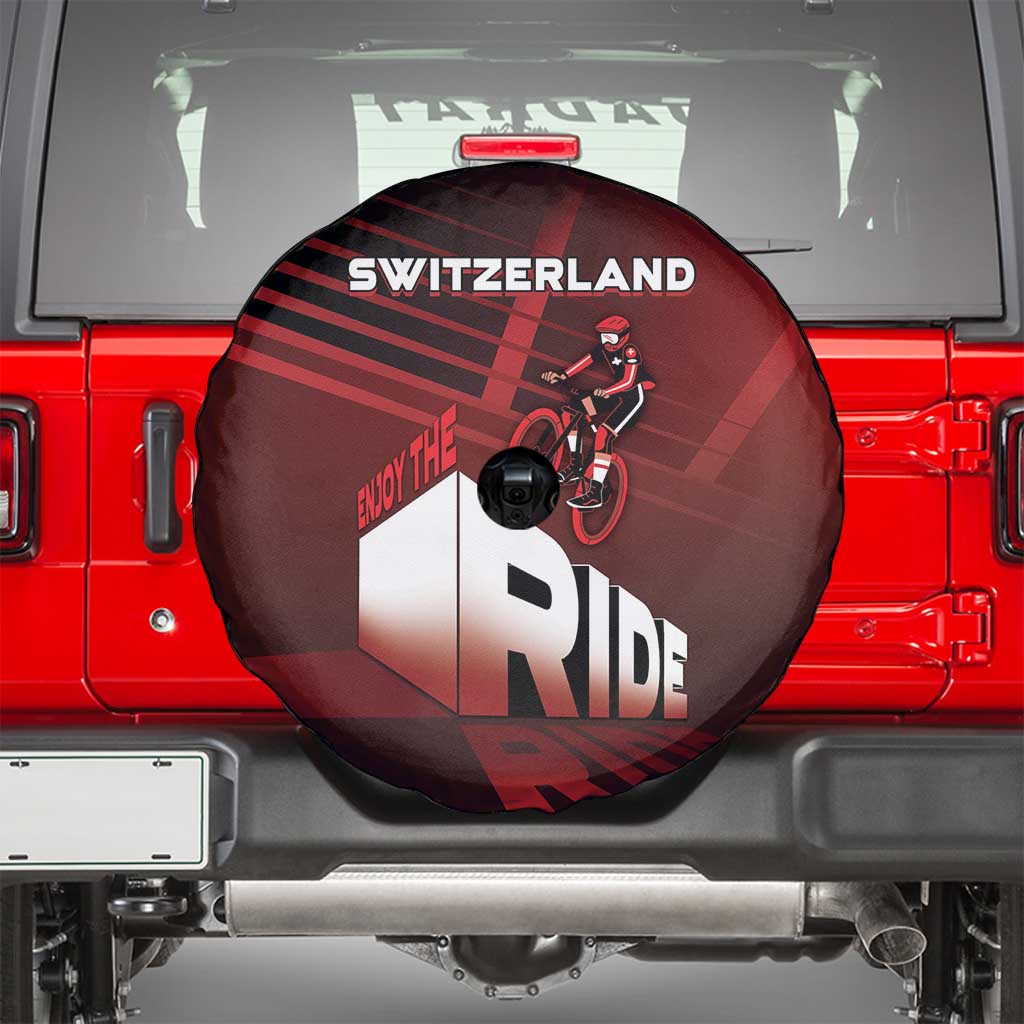 Switzerland Cycling Spare Tire Cover Sporty Style DT05