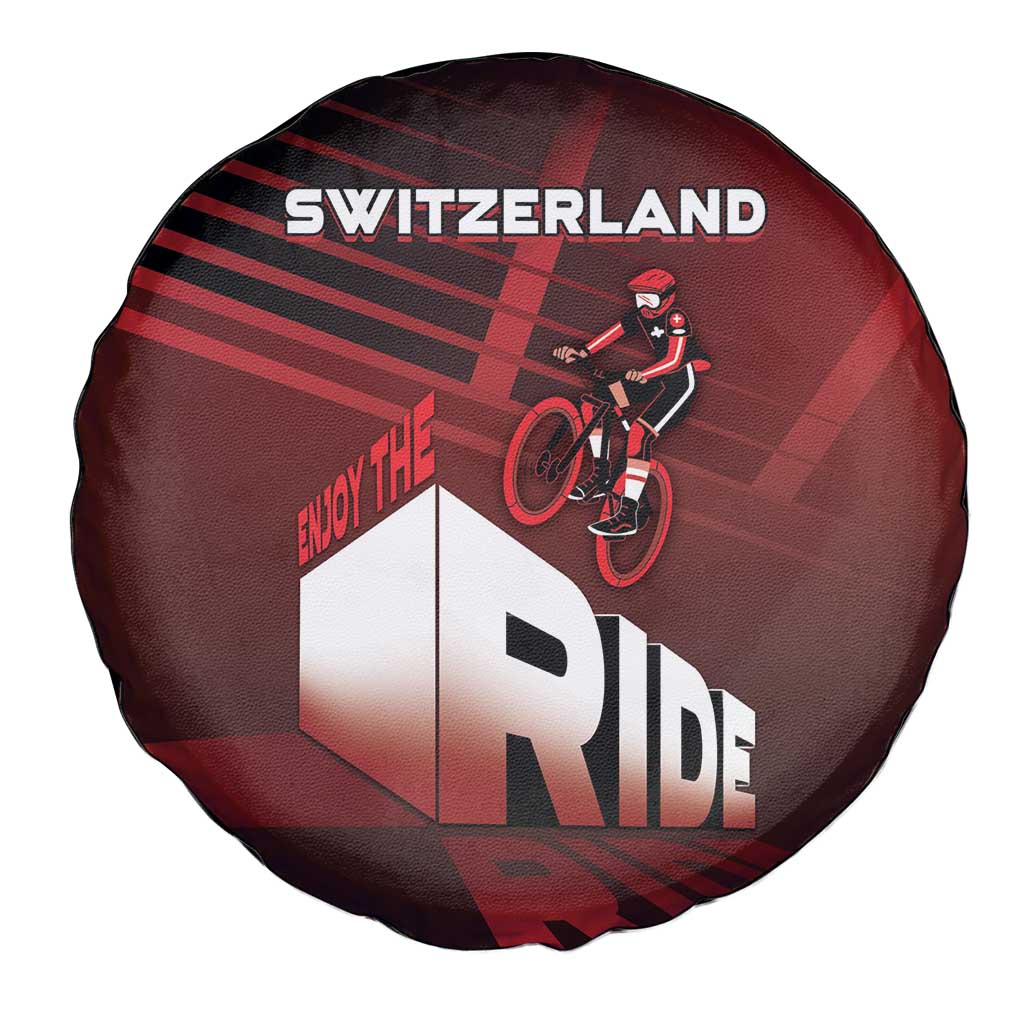 Switzerland Cycling Spare Tire Cover Sporty Style DT05