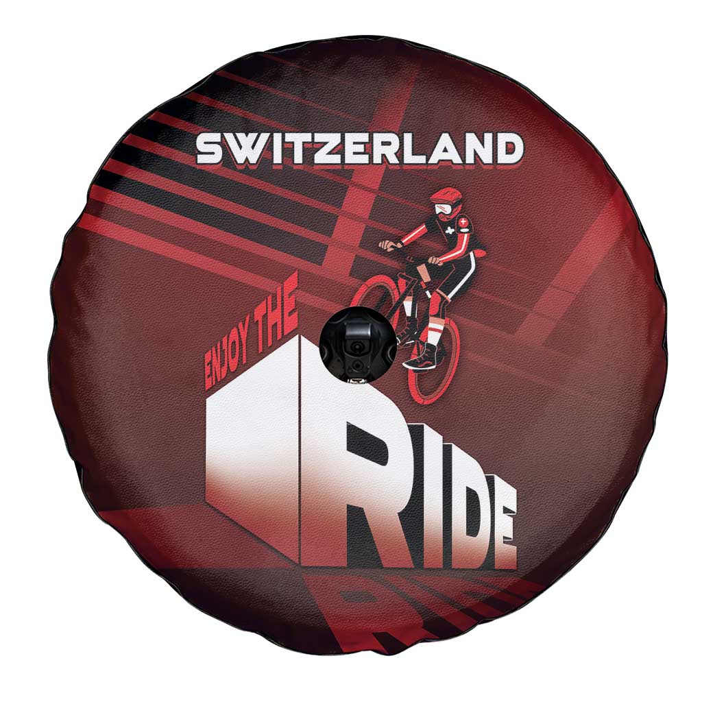 Switzerland Cycling Spare Tire Cover Sporty Style DT05