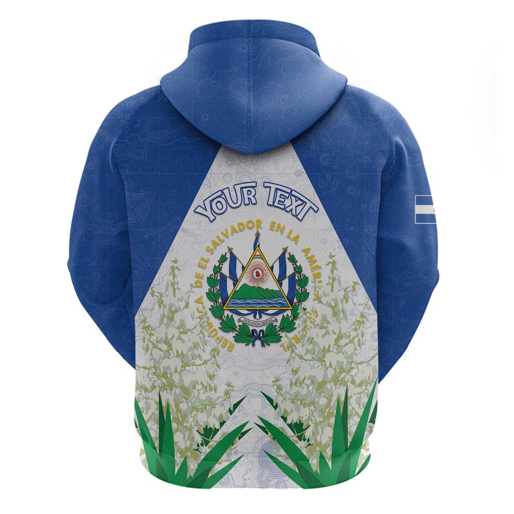 Personalized El Salvador Hoodie Torogoz Bird Map DT05