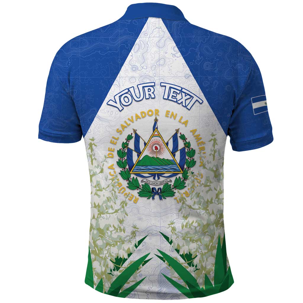 Personalized El Salvador Polo Shirt Torogoz Bird Map DT05