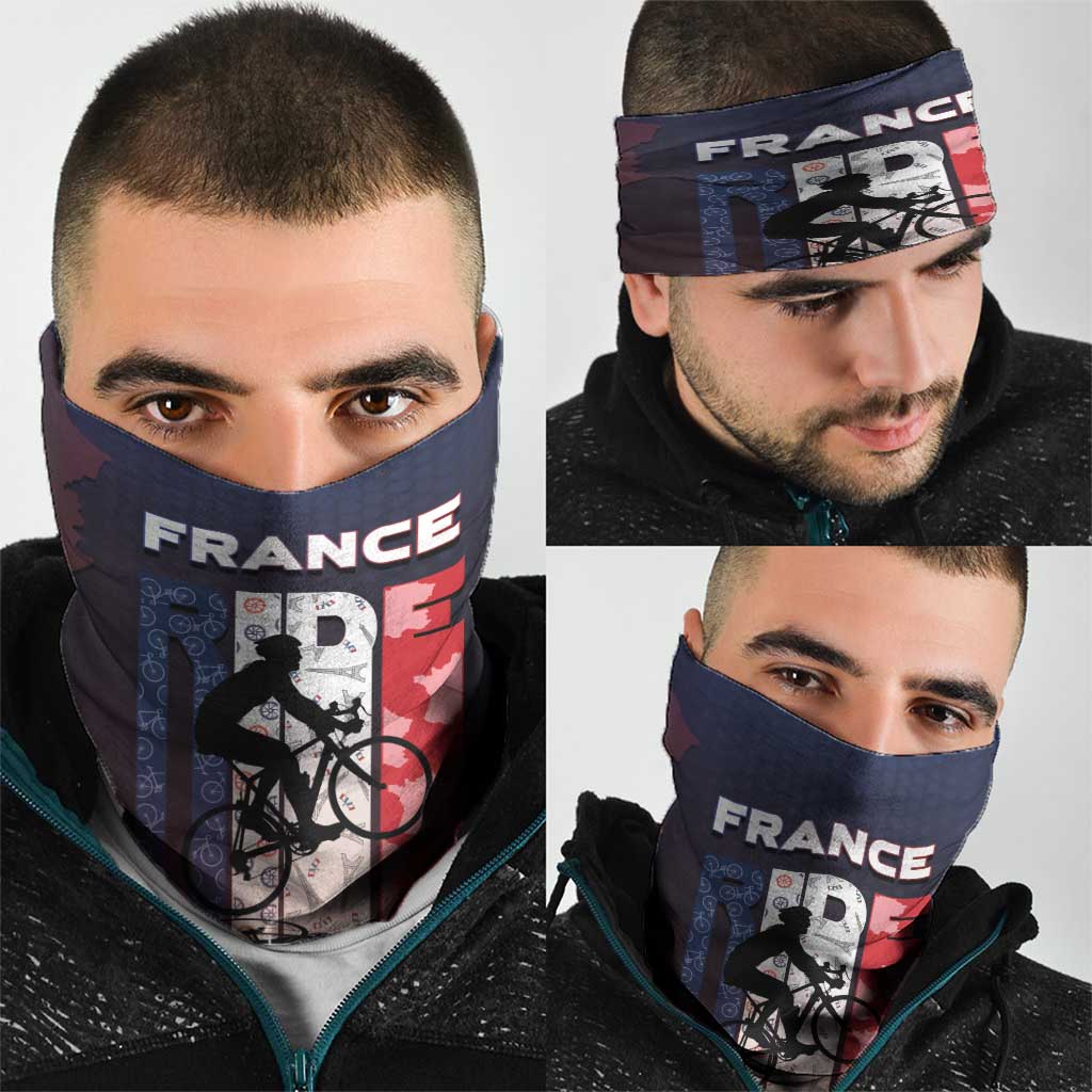France Cycling Neck Gaiter Ride With Cyclist DT05
