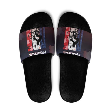 France Cycling Slide Sandals Ride With Cyclist DT05