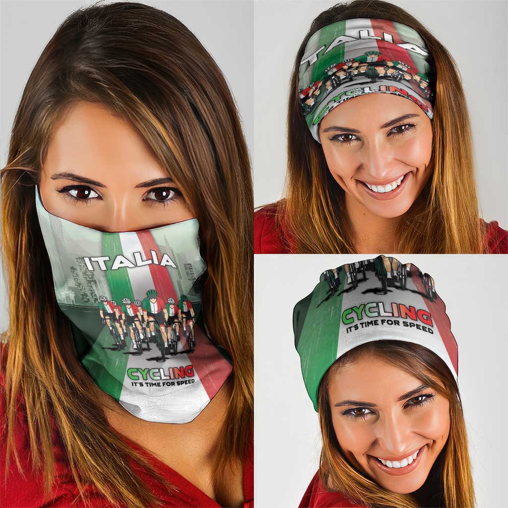 Italy Cycling Neck Gaiter Life In The Bike Lane DT05