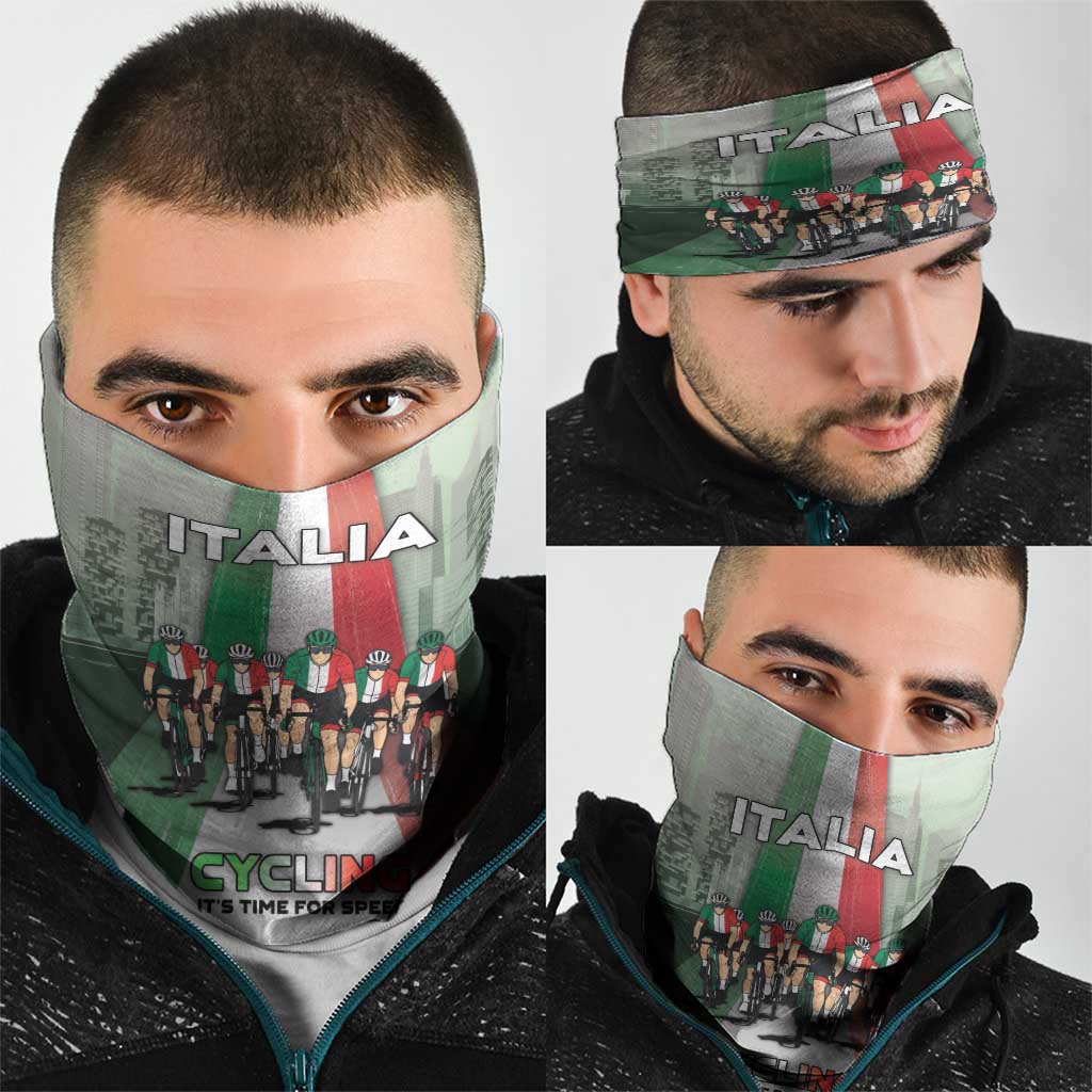 Italy Cycling Neck Gaiter Life In The Bike Lane DT05