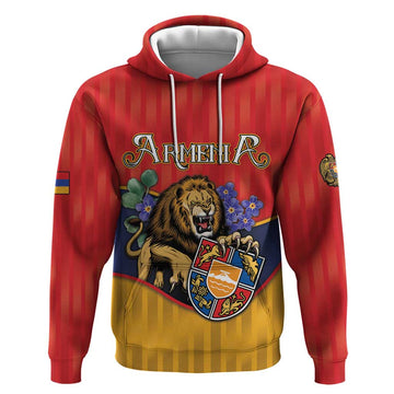 Personalized Armenia Hoodie Lion As National Symbol DT05