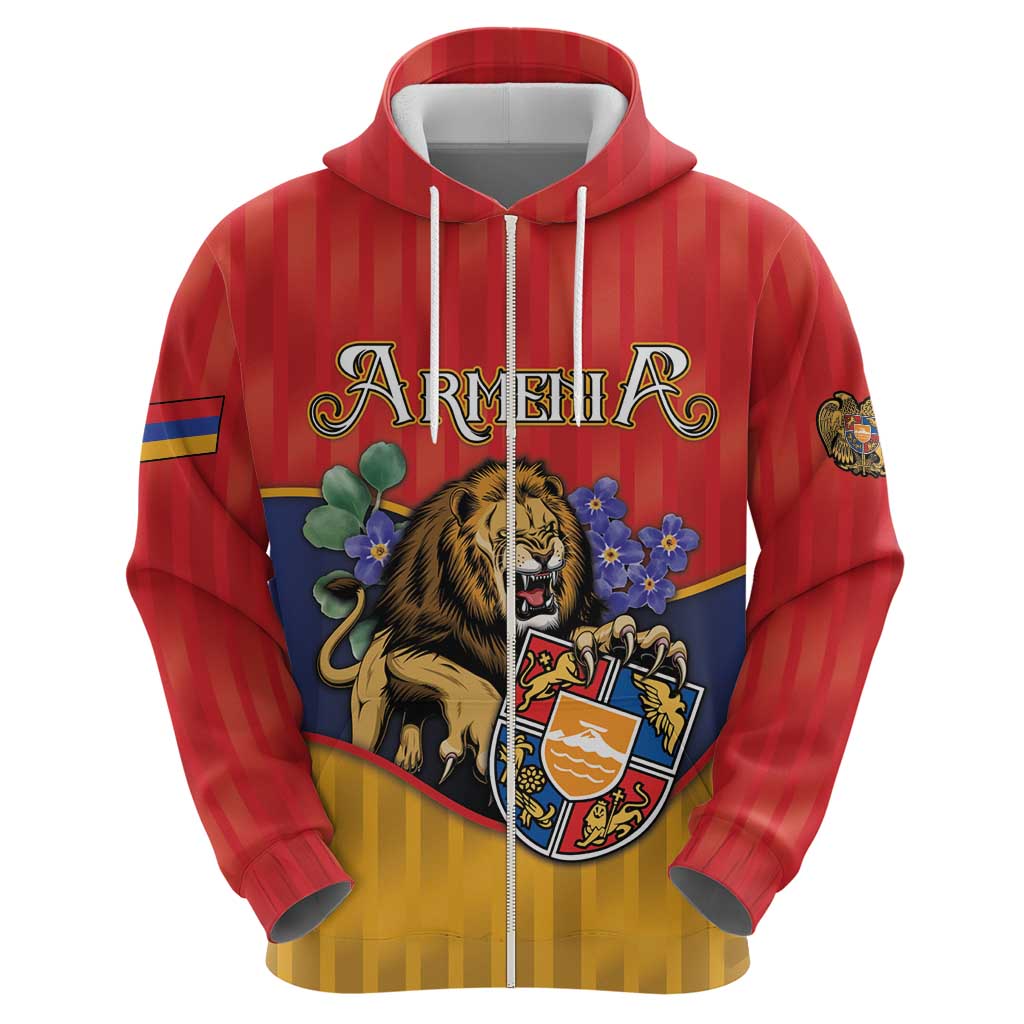 Personalized Armenia Hoodie Lion As National Symbol DT05