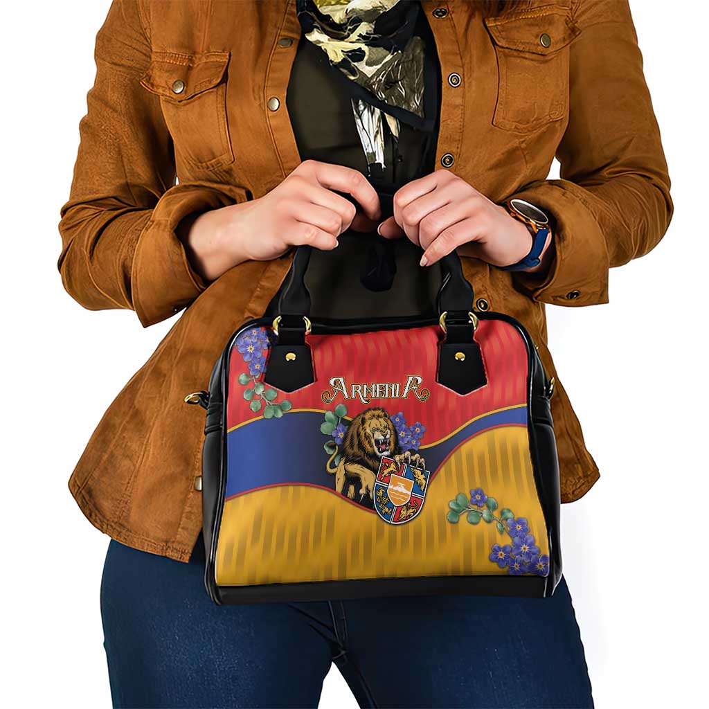 Armenia Shoulder Handbag Lion As National Symbol DT05