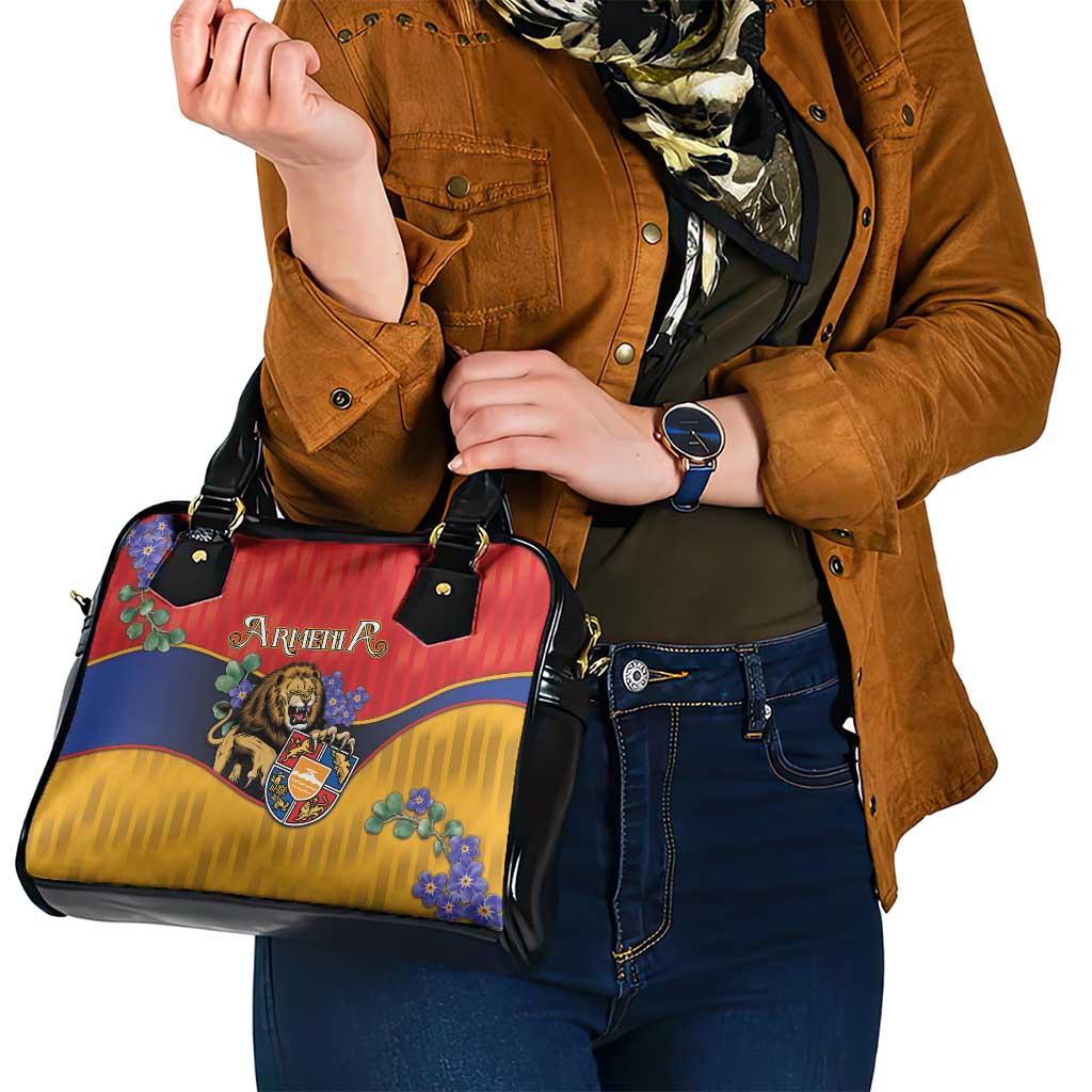 Armenia Shoulder Handbag Lion As National Symbol DT05