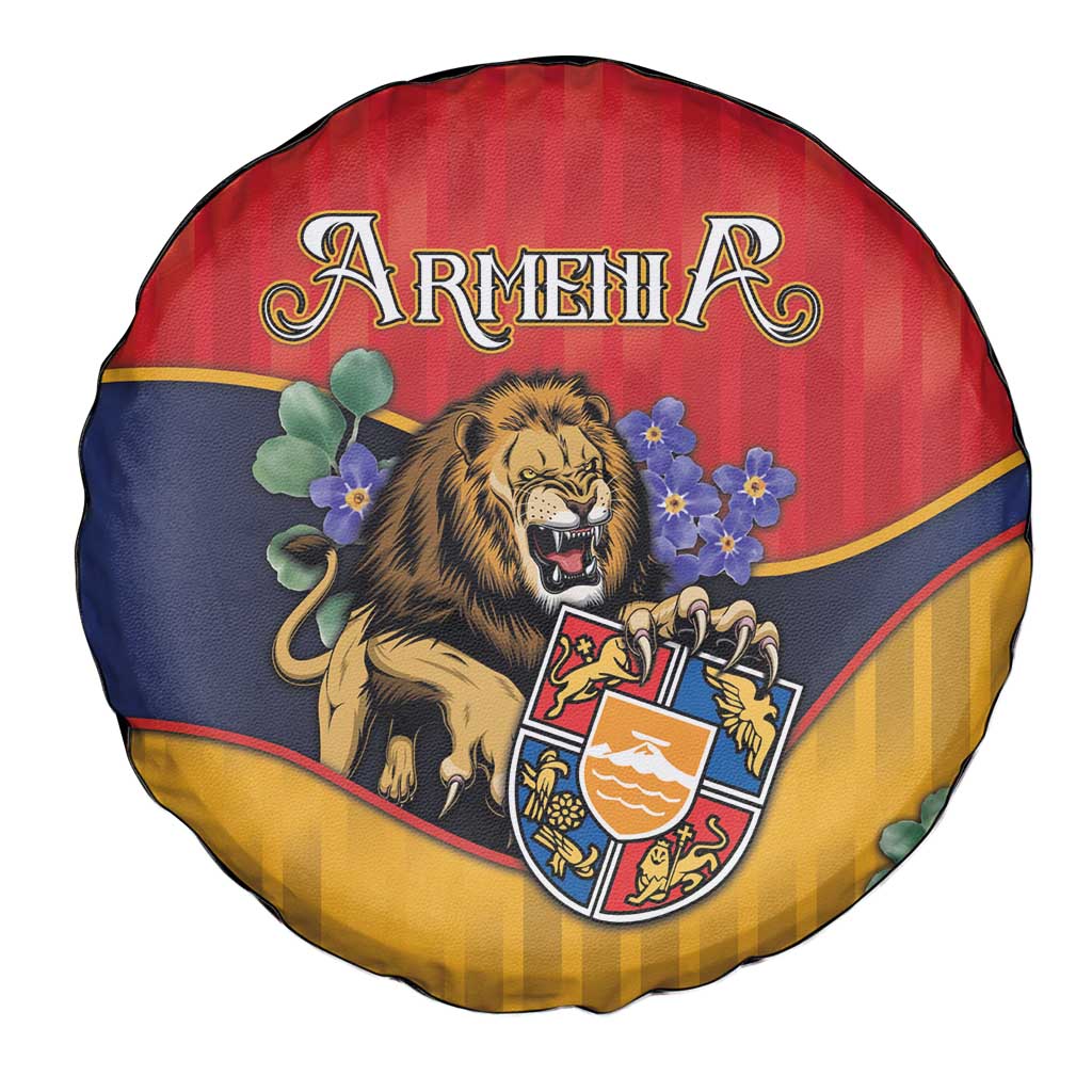 Armenia Spare Tire Cover Lion As National Symbol DT05