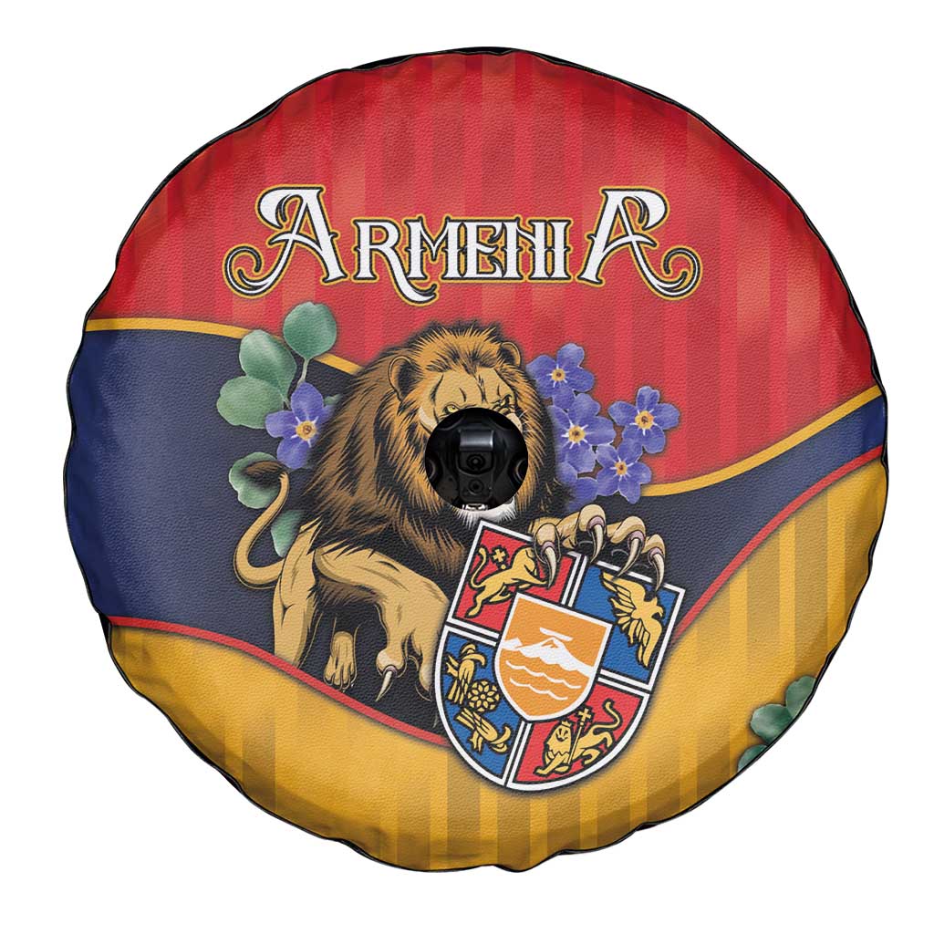 Armenia Spare Tire Cover Lion As National Symbol DT05