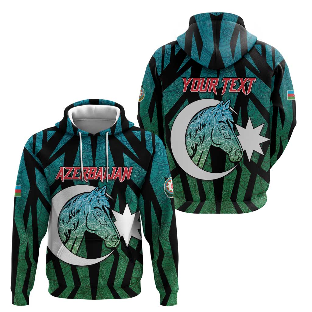 Personalized Azerbaijan Hoodie Karabakh Horse Tattoo DT05