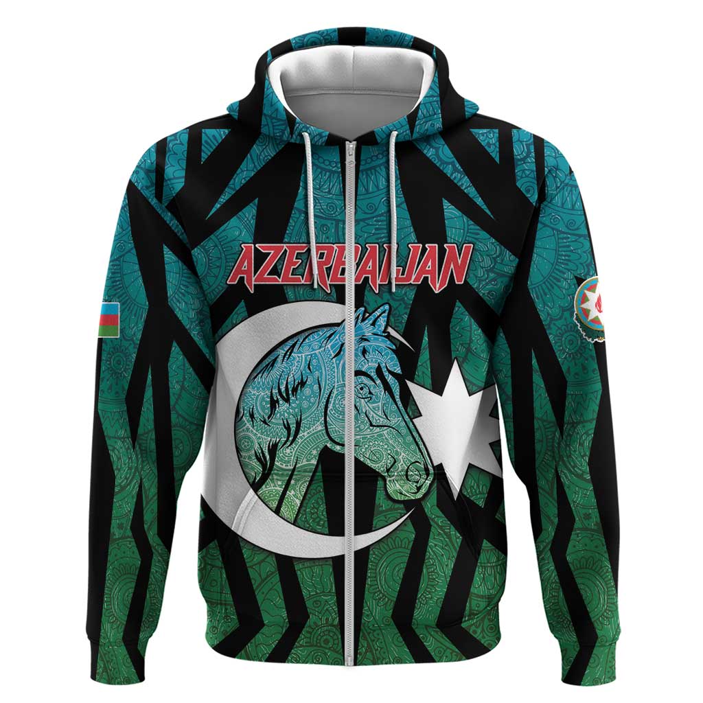 Personalized Azerbaijan Hoodie Karabakh Horse Tattoo DT05