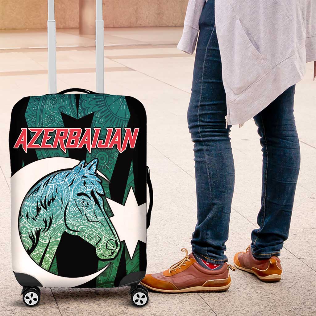 Azerbaijan Luggage Cover Karabakh Horse Tattoo DT05