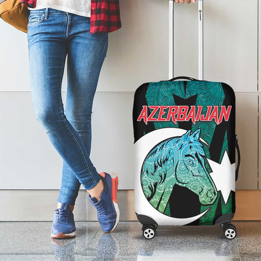 Azerbaijan Luggage Cover Karabakh Horse Tattoo DT05