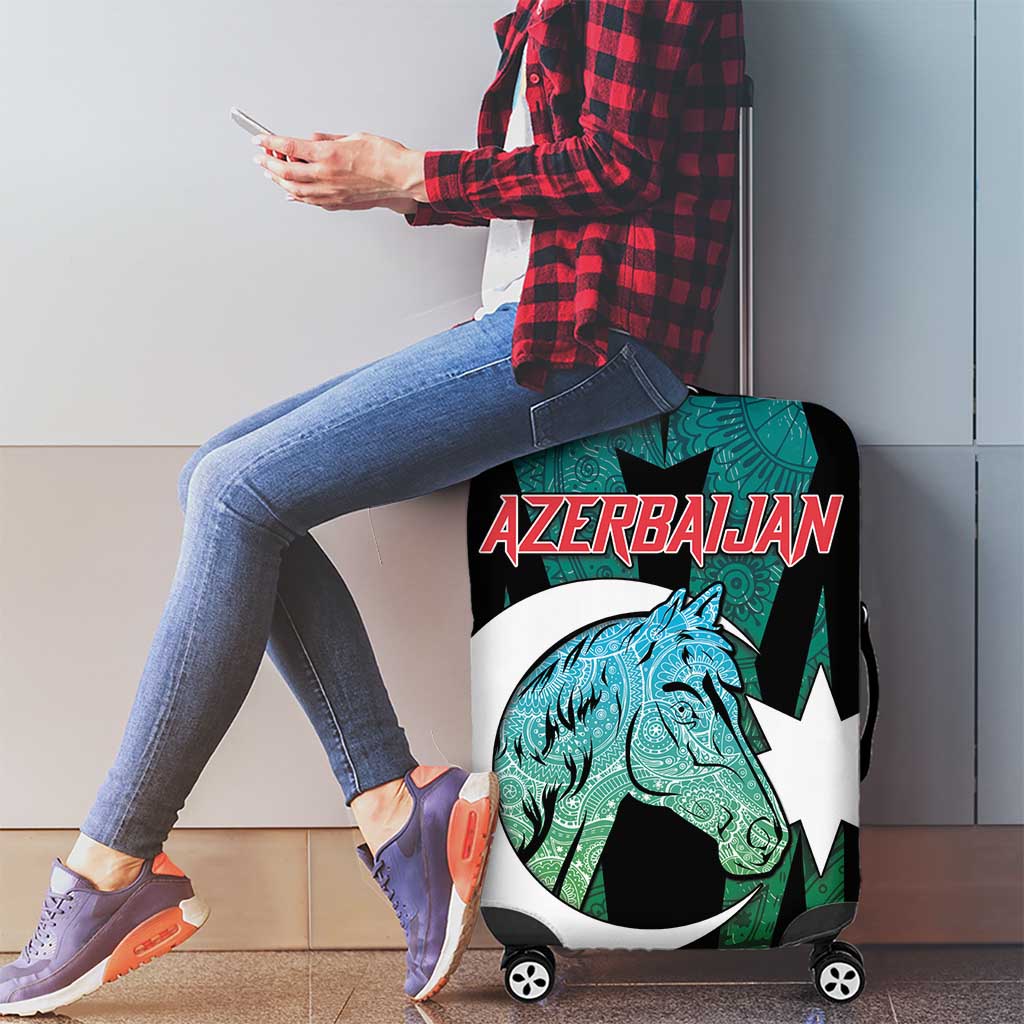 Azerbaijan Luggage Cover Karabakh Horse Tattoo DT05