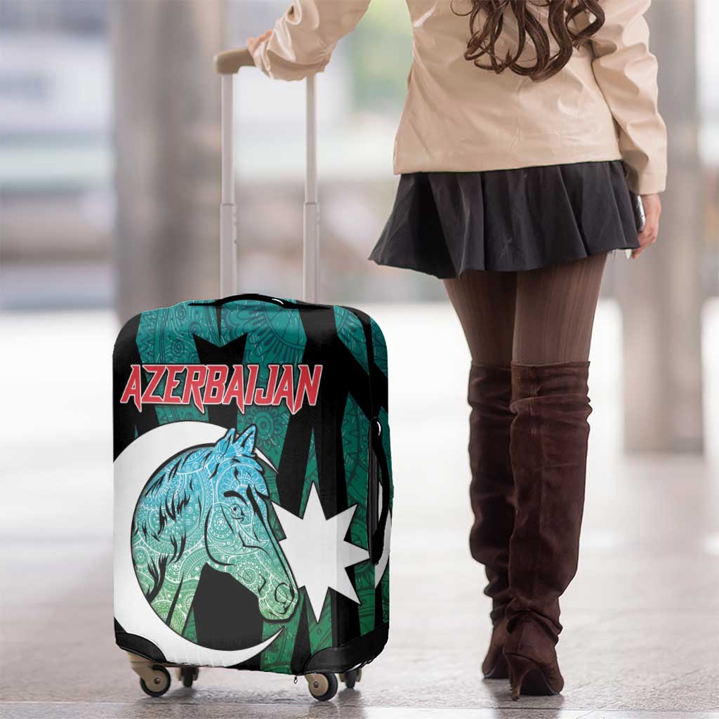 Azerbaijan Luggage Cover Karabakh Horse Tattoo DT05