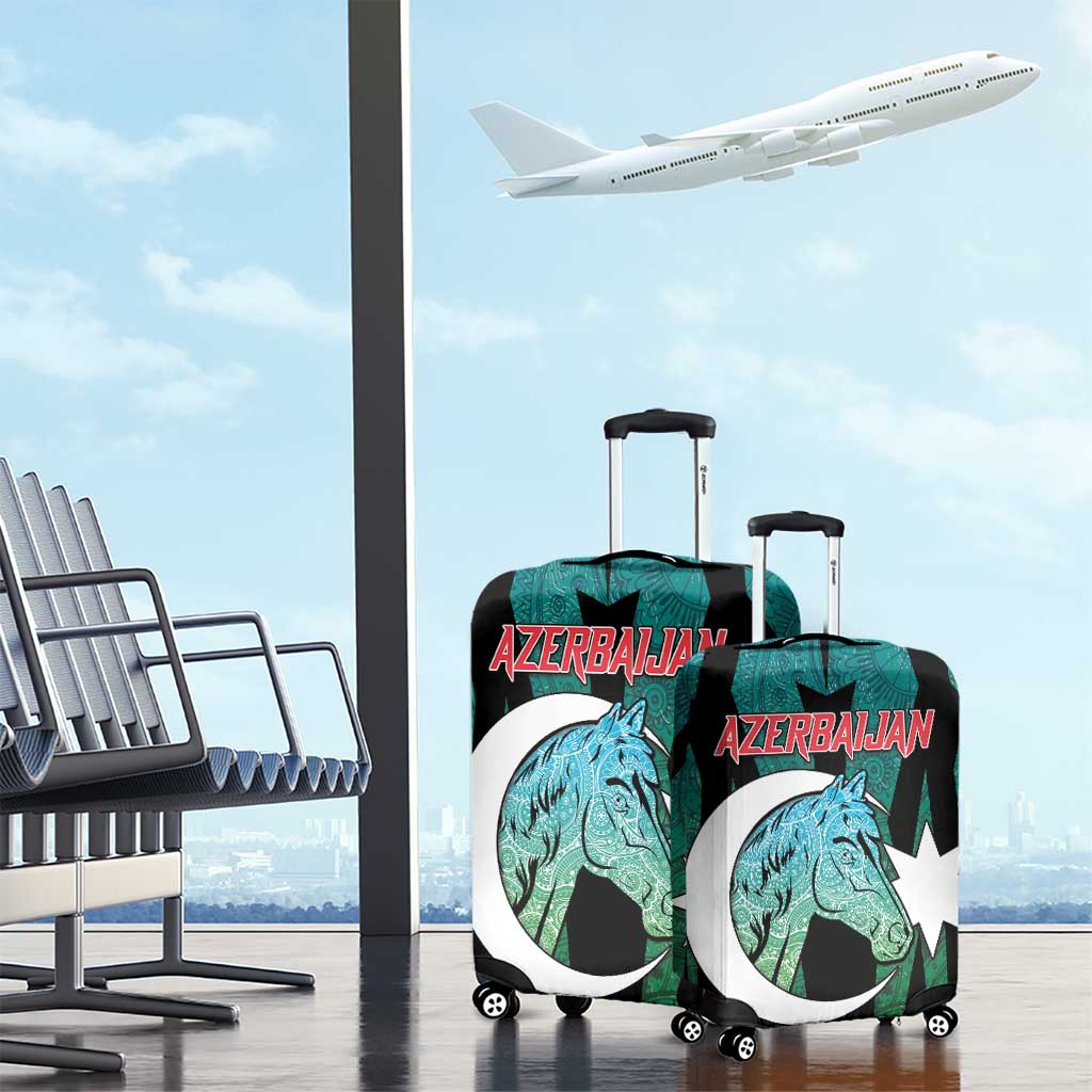 Azerbaijan Luggage Cover Karabakh Horse Tattoo DT05