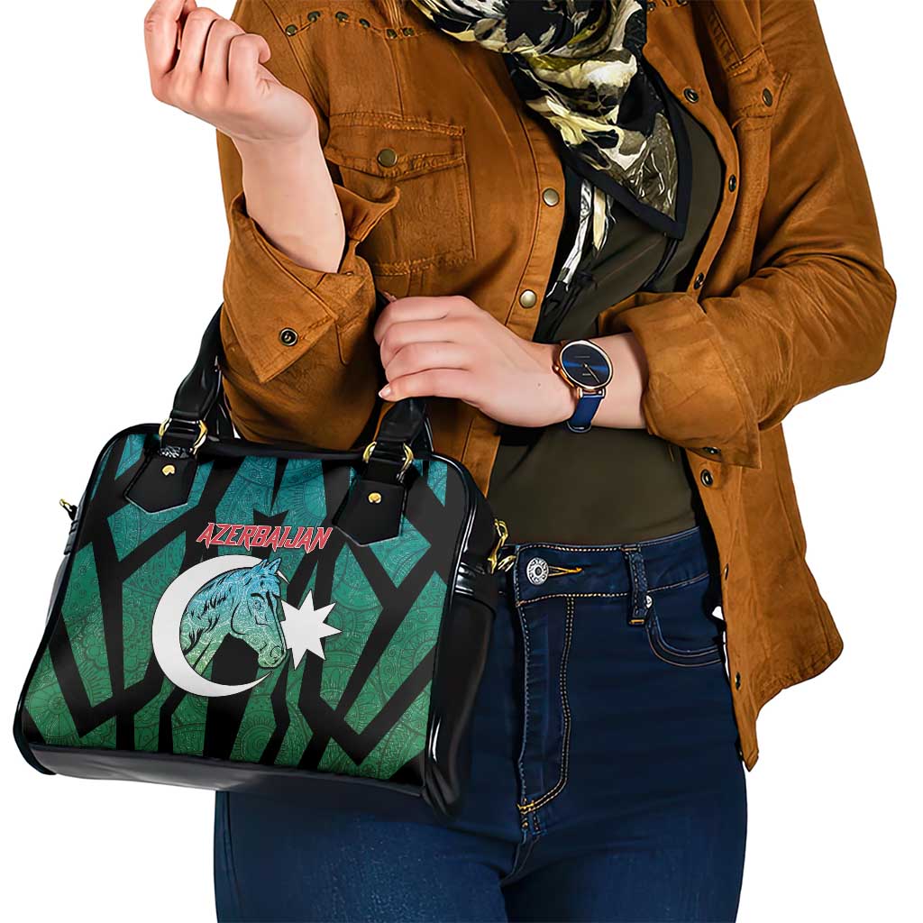 Azerbaijan Shoulder Handbag Karabakh Horse Tattoo DT05