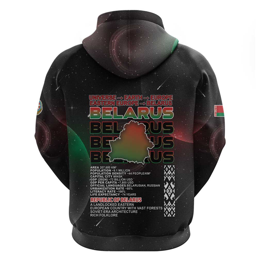 Belarus Hoodie Information From The Universe DT05
