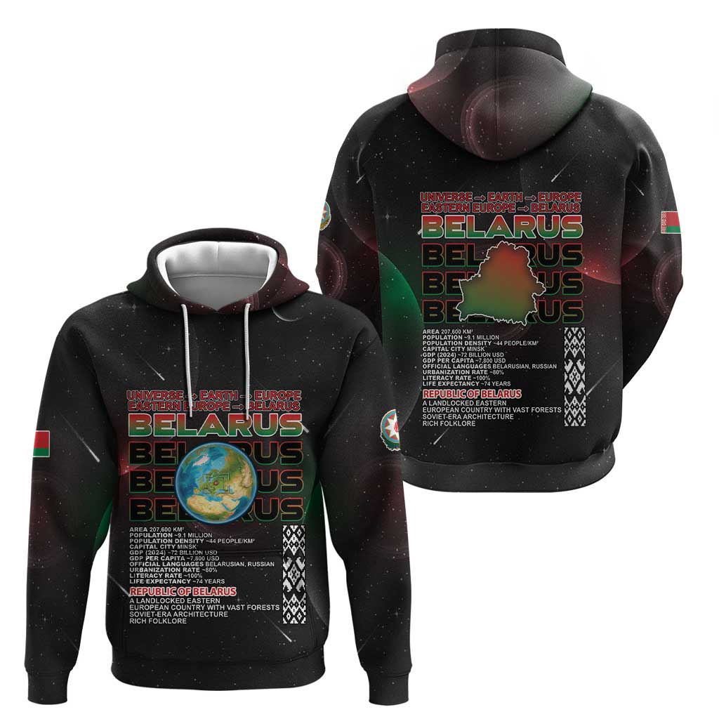 Belarus Hoodie Information From The Universe DT05