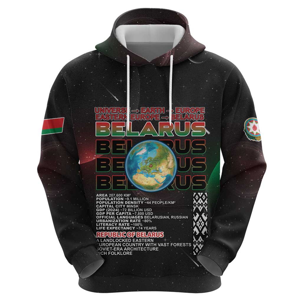 Belarus Hoodie Information From The Universe DT05